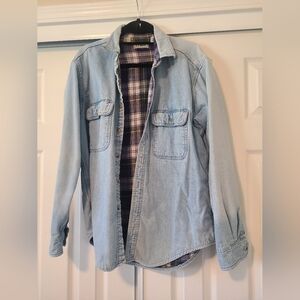 Vintage LL Bean Flannel Lined Jacket
